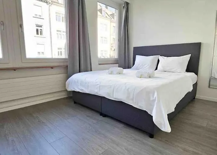 Downtown Deluxe With Queen Bed Be-25 * Zürich