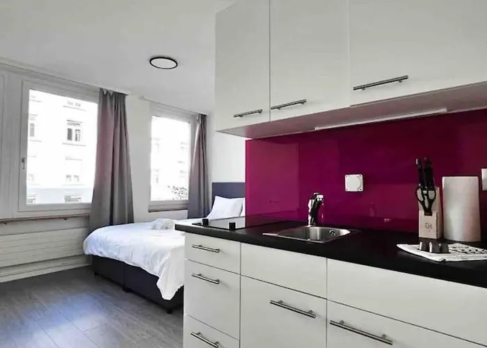 Downtown Deluxe With Queen Bed Be-25 Apartman *